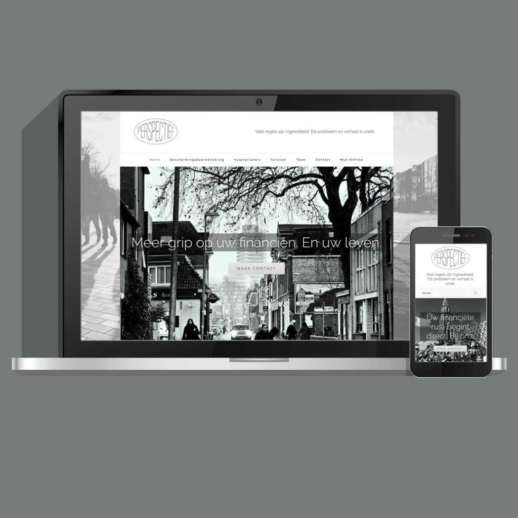 Nieuwe website ontwikkelen voor Perspectief Financiële zorgverlening Nieuwe website ontwikkelen voor Perspectief Financiële zorgverlening